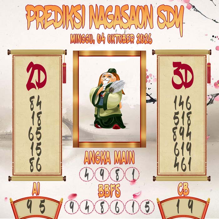 Prediksi Nagasaon SDY